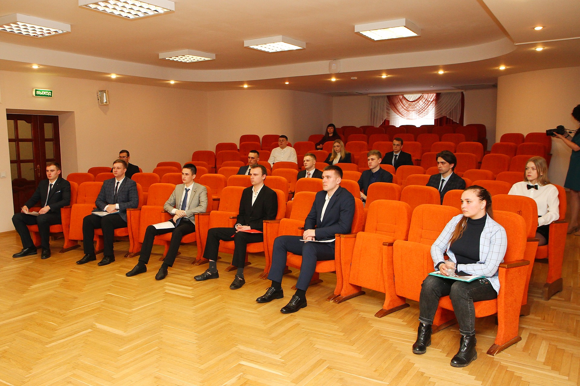 Студенты УО «Полоцкий государственный университет» посетили УП «Витебскоблгаз» с ответным визитом