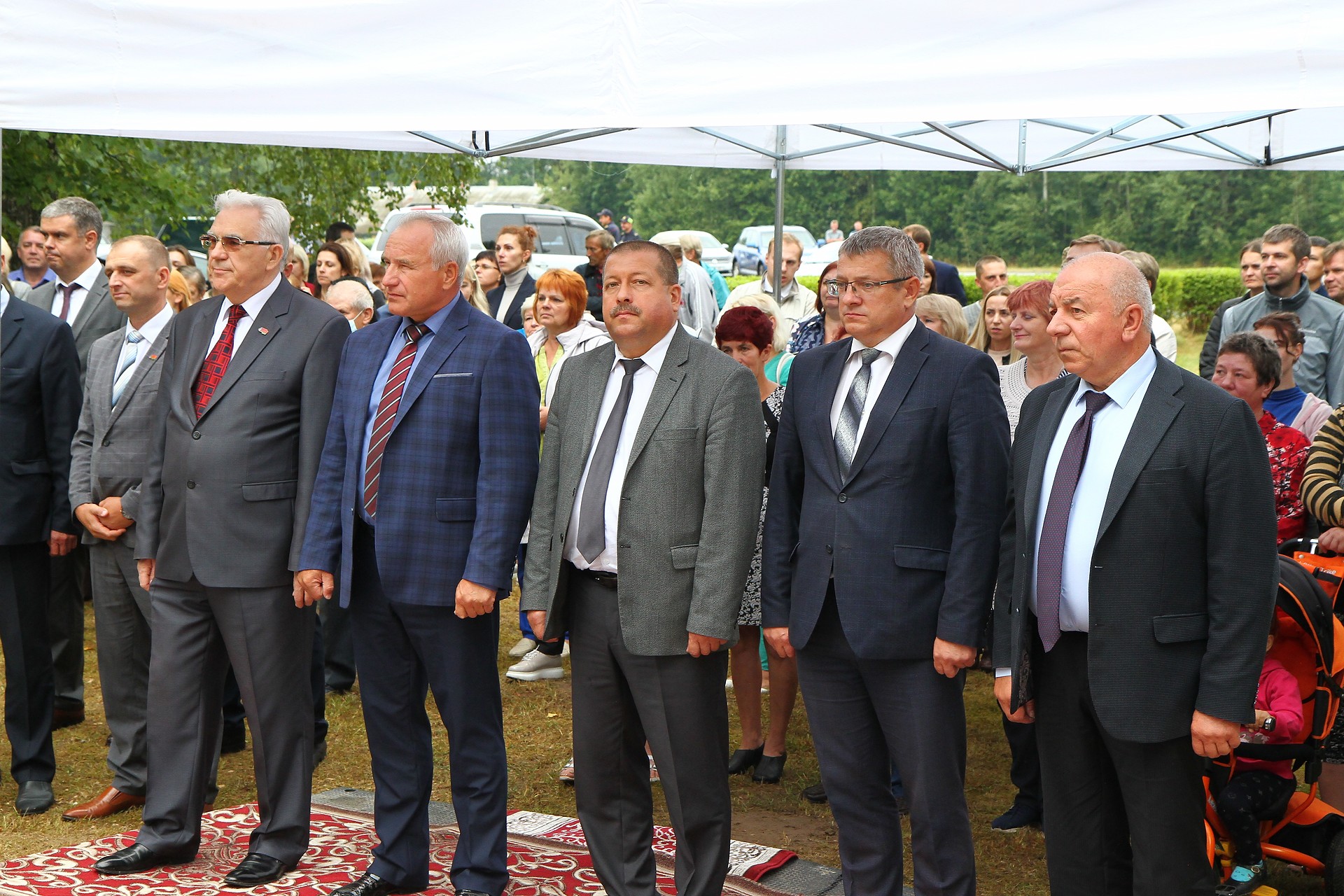 Торжественное мероприятие, посвященное пуску газа в н.п. Язвино Шумилинского района