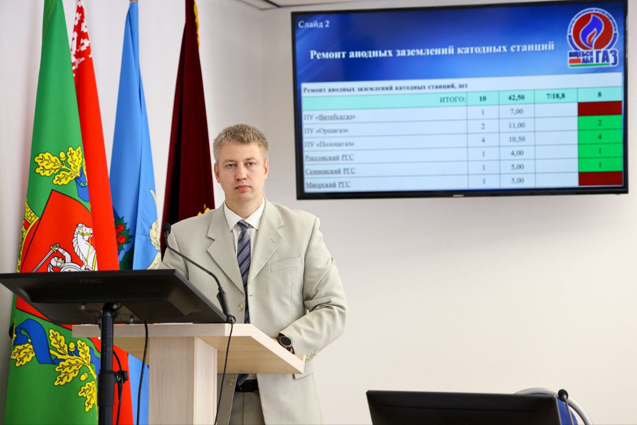 заседание технического Совета УП «Витебскоблгаз» 