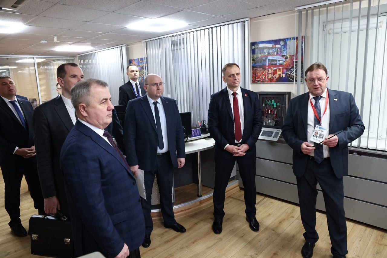 УП "Витебскоблгаз" посетила делегация РУП «Гродноэнерго» во главе с генеральным директором Виктором Станиславовичем Жуком.