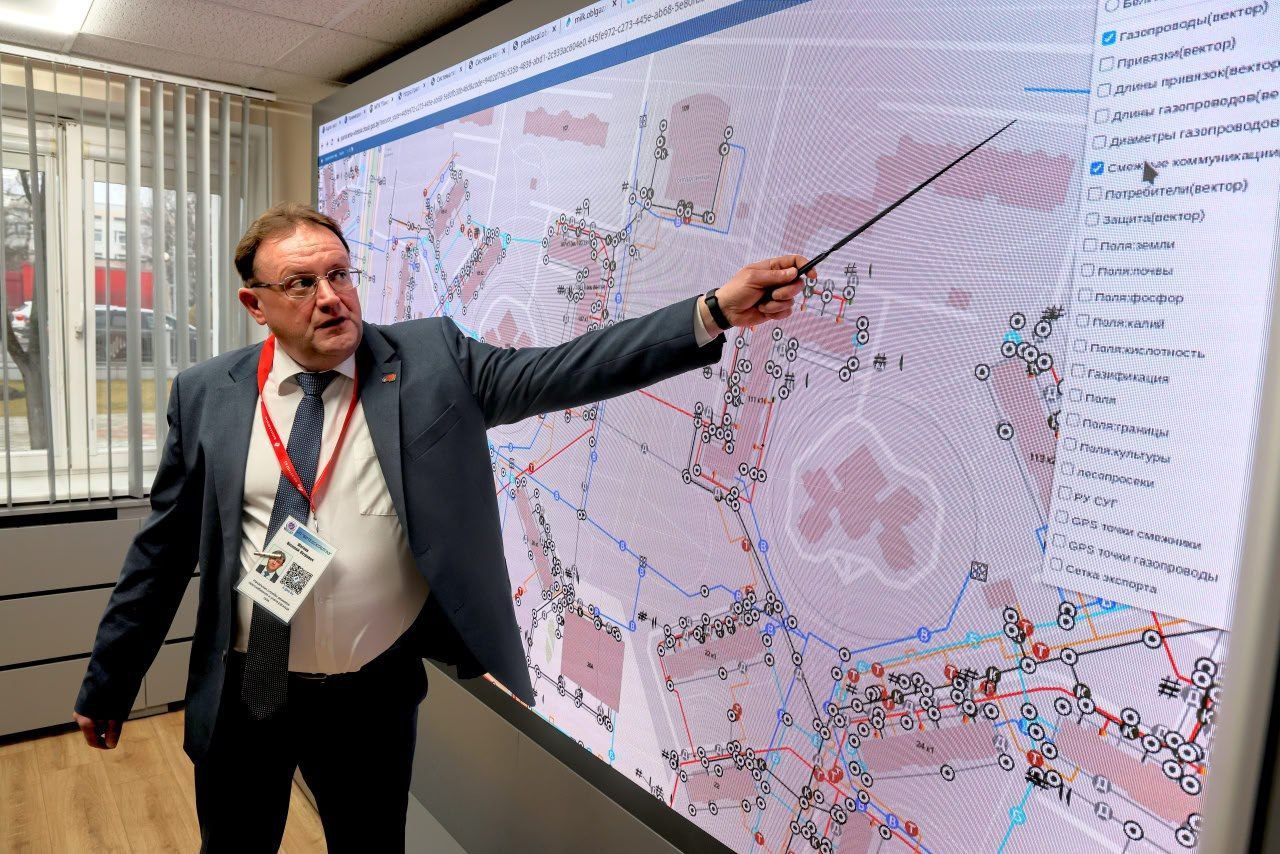 УП "Витебскоблгаз" посетила делегация РУП «Гродноэнерго» во главе с генеральным директором Виктором Станиславовичем Жуком.
