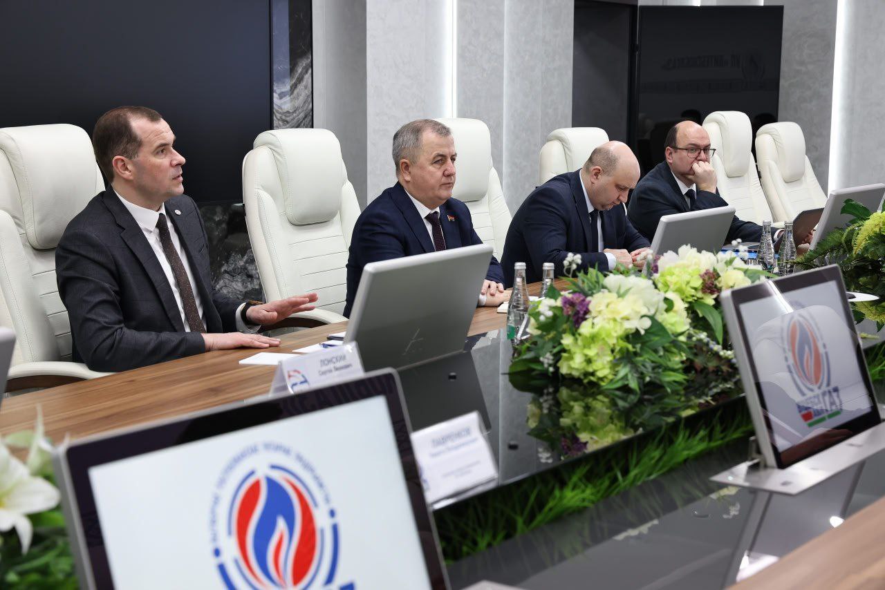 УП "Витебскоблгаз" посетила делегация РУП «Гродноэнерго» во главе с генеральным директором Виктором Станиславовичем Жуком.