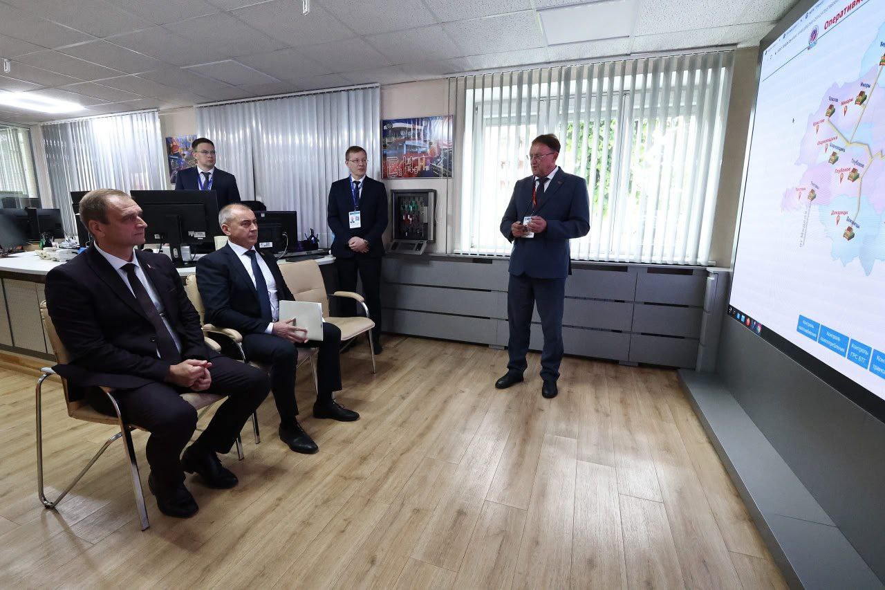  Рабочий визит помощника президента по Витебской области в УП «Витебскоблгаз»