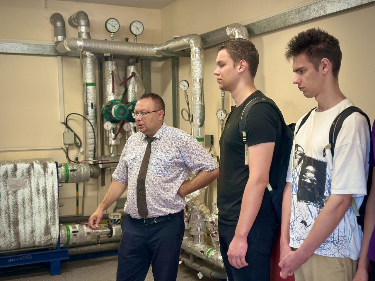 Работники ПУ «Полоцкгаз» продолжают активную работу по профориентации  студентов УО «Полоцкий государственный университет им. Евфросинии Полоцкой».