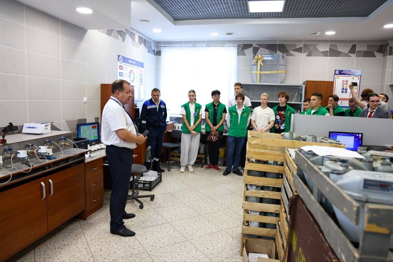 Представители Санкт-Петербургского горного университета императрицы Екатерины II посетили производственные объекты УП "Витебскоблгаз".