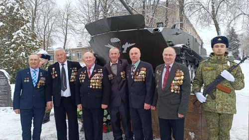 Сотрудники УП «Витебскоблгаз» почтили память воинов-интернационалистов