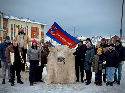 В Ушачском районе прошел спортивный праздник «День снега - 2026».