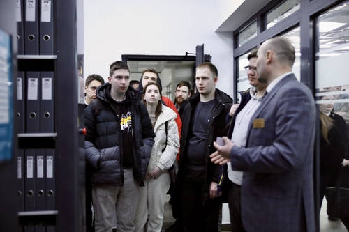 Ознакомительная экскурсия студентов Белорусско-Российского университета на УП «Витебскоблгаз».