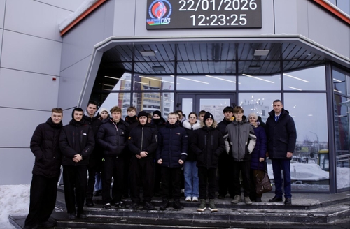 ПУ «Витебскгаз»: знакомство школьников с автоматизацией производства