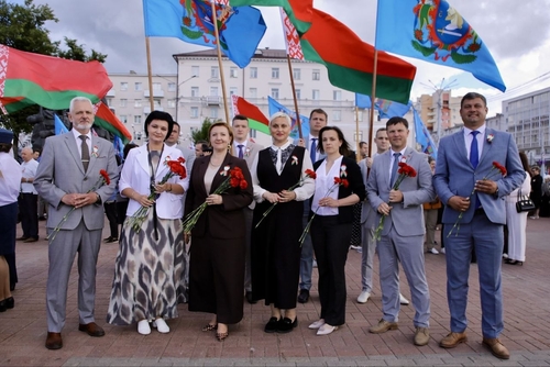 В Витебске почтили память героев-освободителей