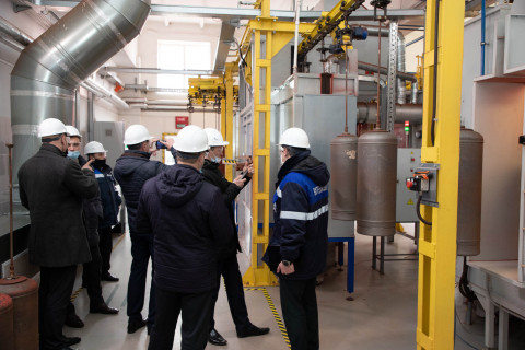 Посещение специалистами УП «Брестоблгаз» Полоцкой ГНС