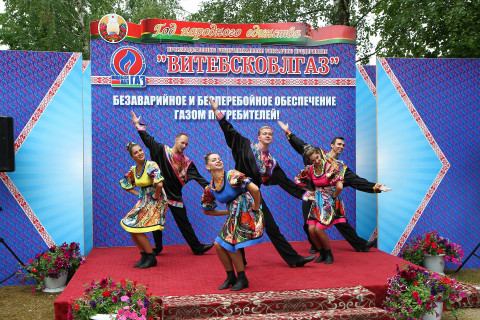 Торжественное мероприятие, посвященное пуску газа в н.п. Язвино Шумилинского района