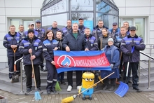 Все подразделения УП «Витебскоблгаз» приняли участие в Республиканском субботнике