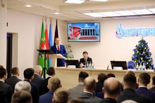 Генеральный директор УП «Витебскоблгаз», член Президиума Всебелорусского народного собрания Александр Васильевич Бранцевич провёл встречу с коллективом ПУ «Витебскгаз».